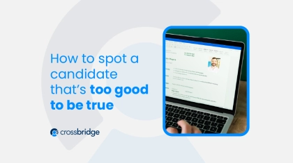 blog cover - too good to be true candidate