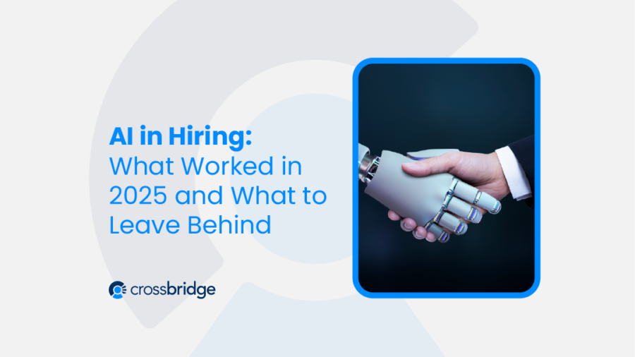 A human and robot shaking hands