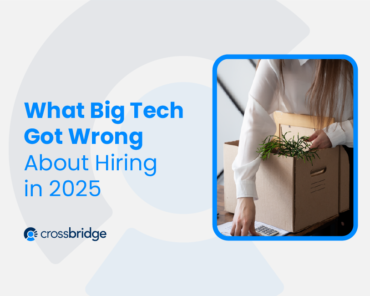 High angle woman with cardboard box