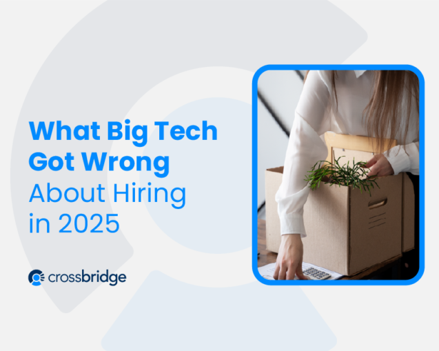 High angle woman with cardboard box