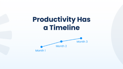 nearshore team productivity timeline